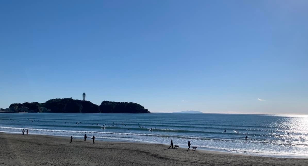 鵠沼の江の島